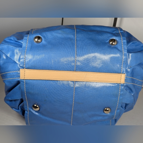 Tod's G line sacca coated canvas Tote handbag - Picture 8 of 14